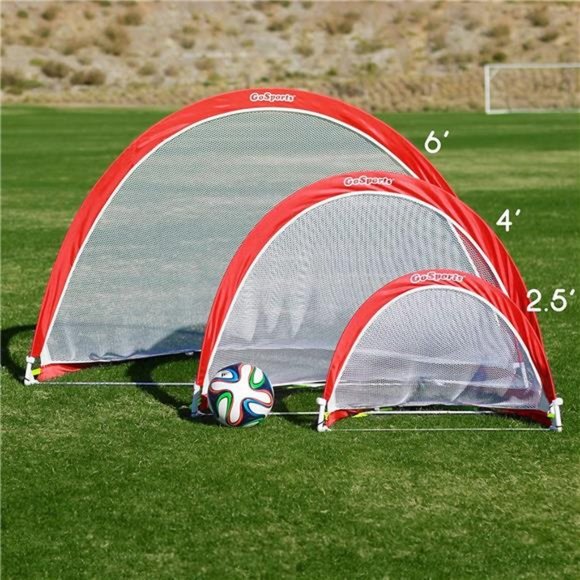GoSports Portable Pop-Up Soccer Goals for Kids & Adults - Set of Two Nets - Picture 6 of 6